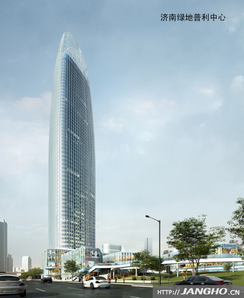 再中两项“都会第一高楼” 高端幕墙创立者形象充分彰显