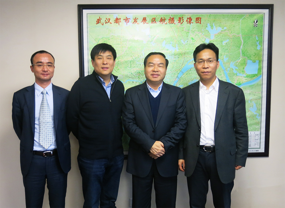 918博天堂建设集团刘载望董事长一行赴汉投资考察 武汉市委副书记、市长唐良智亲热会见